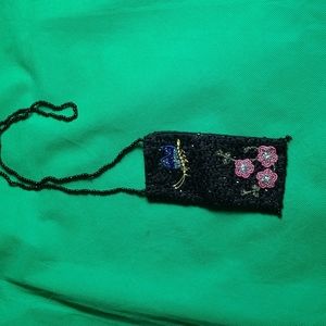 Ladies Beaded Embroidered Mini Bag